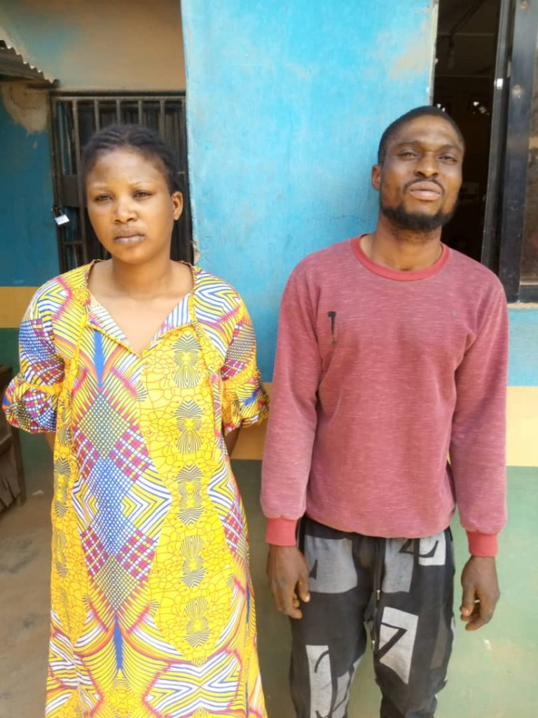 Police arrests house wife for allegedly beating toddler stepson to death in Ogun