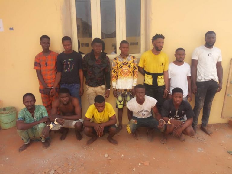 Harvest of criminals as police arrests 17 for alleged cultism and gang war