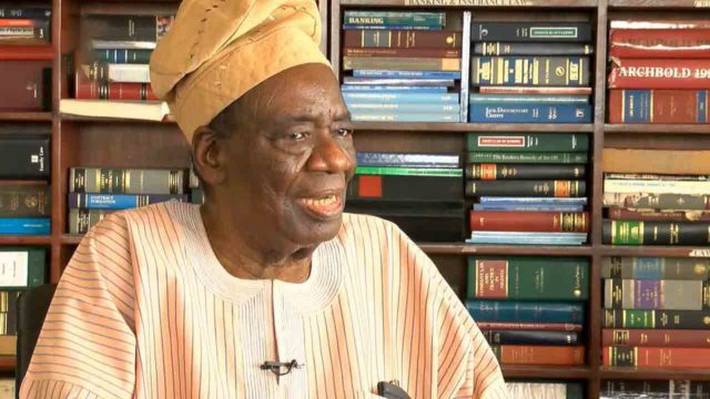 Former Nigeria’s attorney-general Richard Akinjide dies at 88