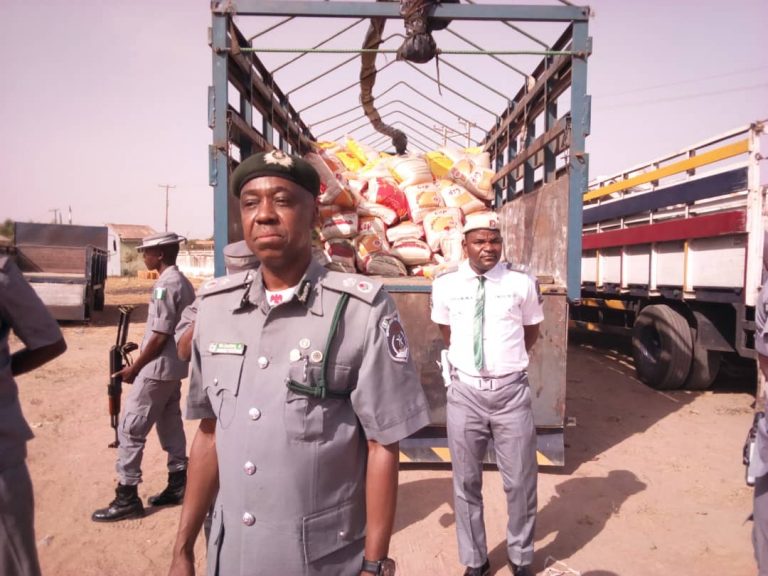 Customs seizes 1,000 bags of foreign rice in Taraba and Adamawa