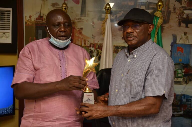 Aniebonam Bags Maritime Man of the Year Award, Lambasts FG Over State of Port Environment