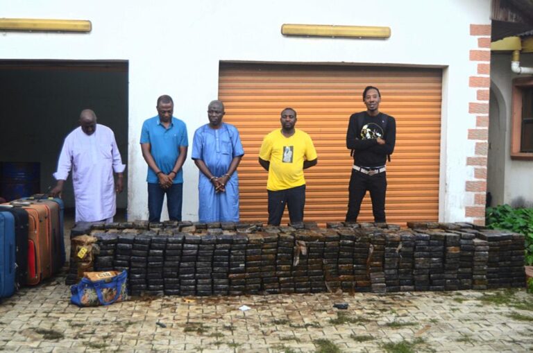 BIG CATCH: NDLEA busts cocaine warehouse, seizes N193billion worth of crack in Lagos