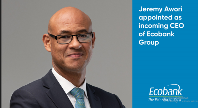 Breaking: Jeremy Awori, appointed as incoming CEO of Ecobank Group
