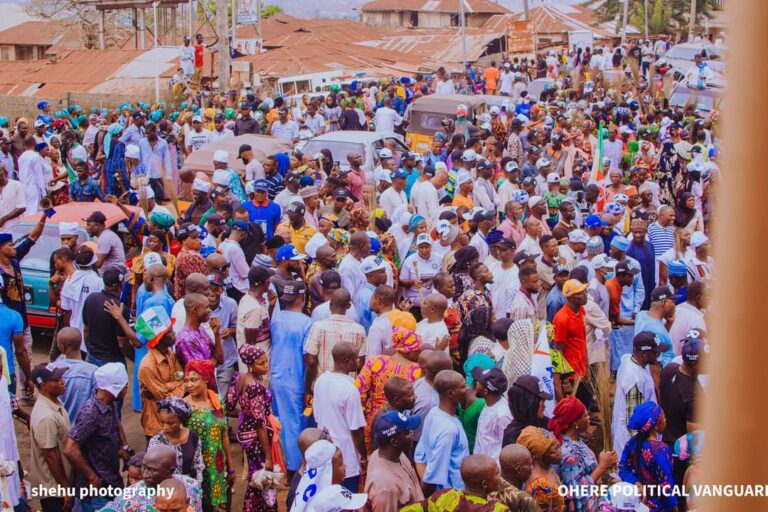 Thousands of supporters storm Kogi streets as APC unveils Senatorial, Rep, Assembly candidates