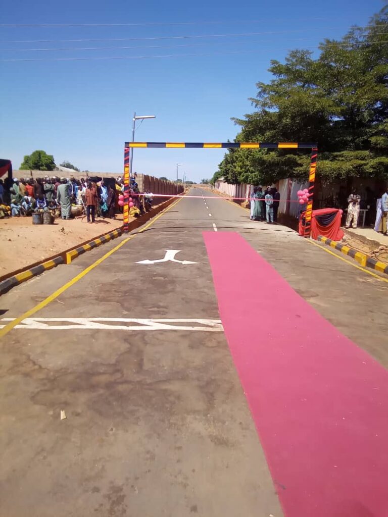 Civil-Military Cooperation: Army boss commissions 1.4 Km road in Kebbi