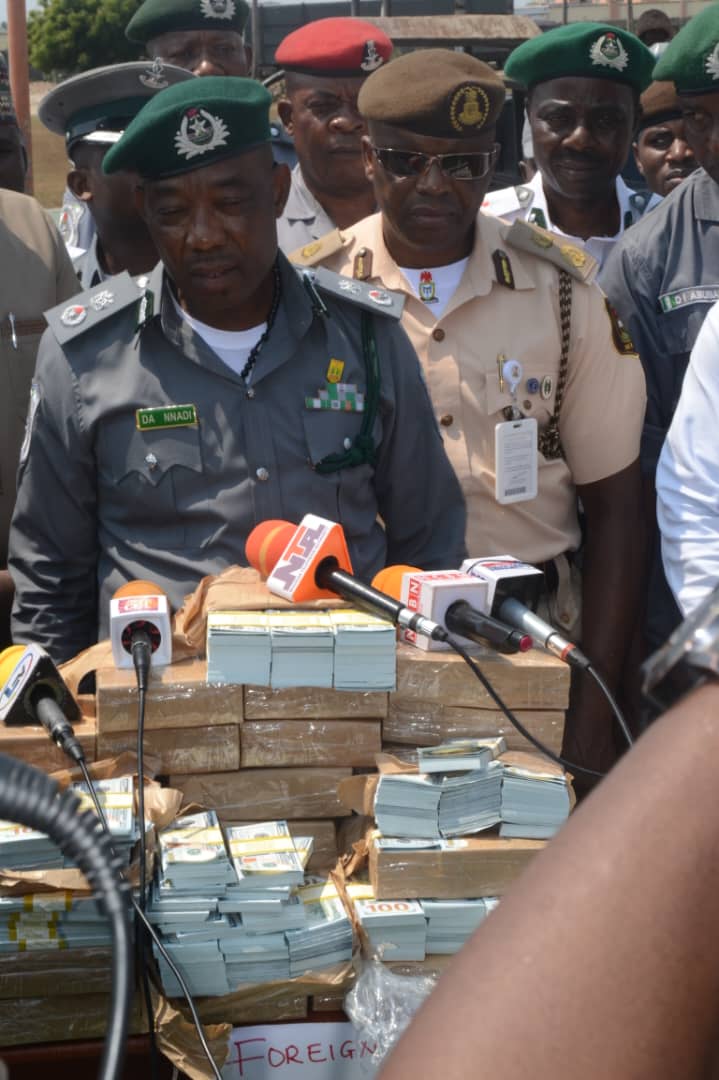 Two weeks after resumption, Comptroller Nnadi seizes fake $6million in Seme