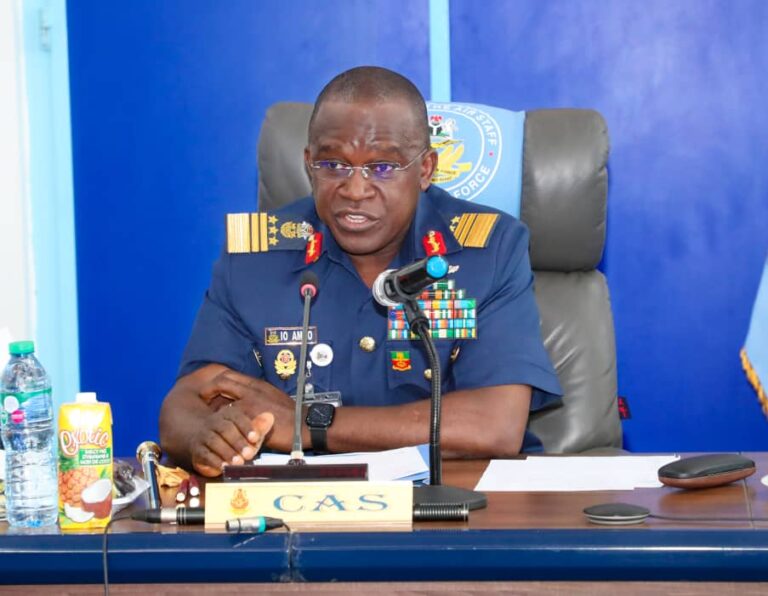 Airforce boss urges personnel to remain neutral during election