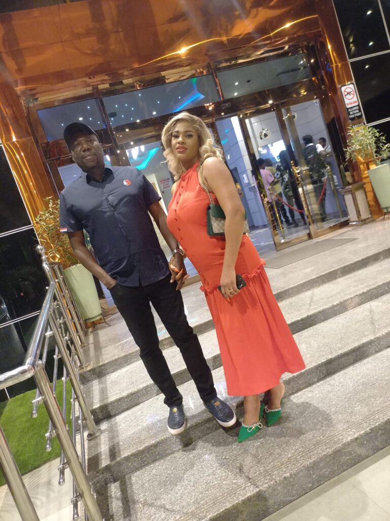 Okowa’s  Aide on Local Content Policy, Izegbu  steps out with wife on Valentines  day