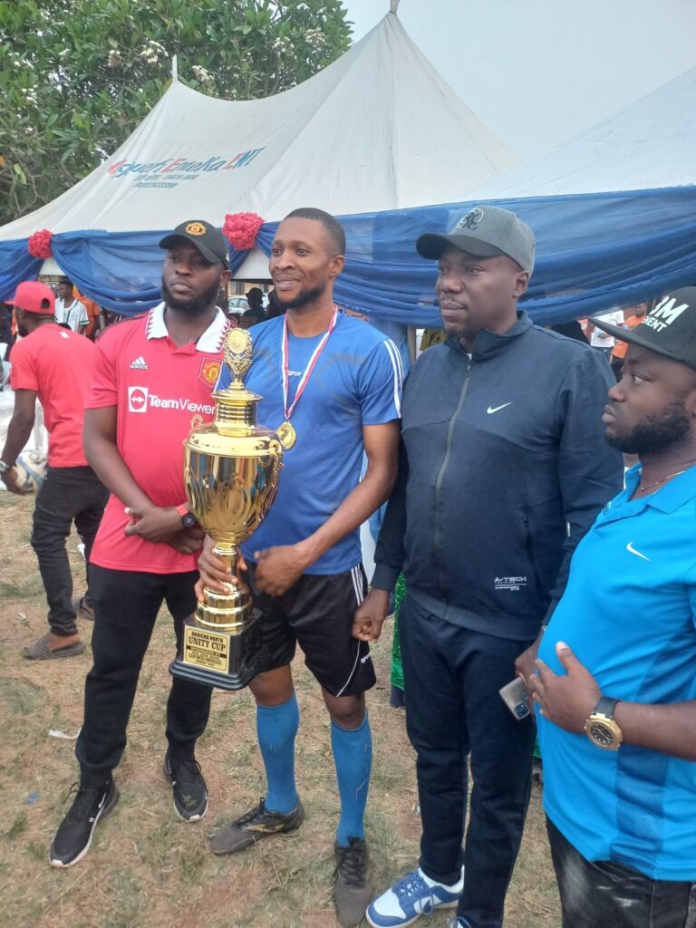 Obomkpa wins  Kanyinebi  Mmobuosi football tournament for Aniocha North, By Laurence Izegbu