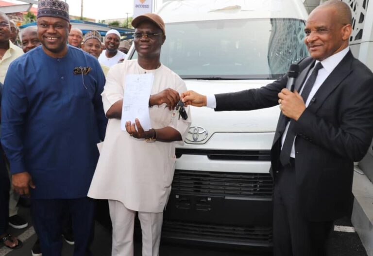 NIMASA donates bus, truck to maritime workers union