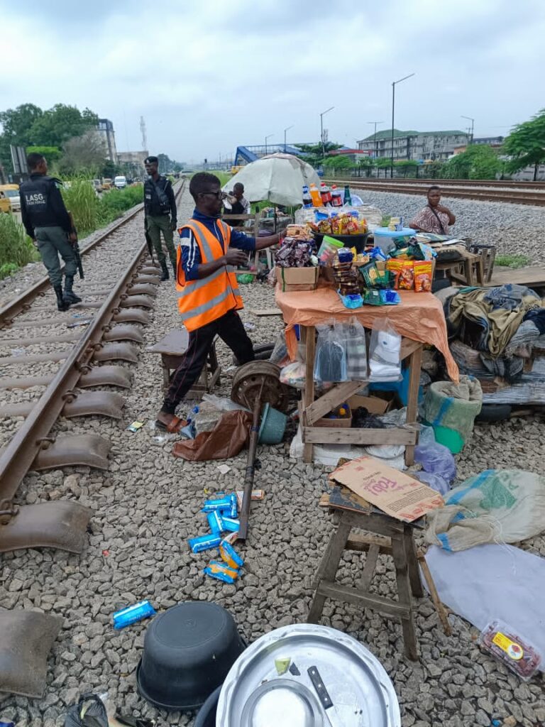 Lagos Taskforce clamps down on street traders