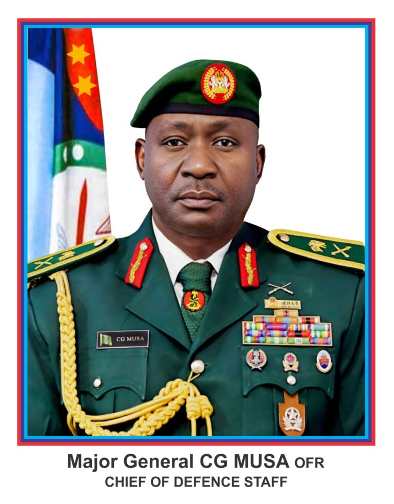 I am committed towards ensuring a conducive and secure environment, says CDS, Musa