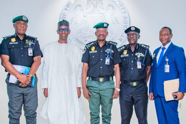 IGP meets NSA, pledges improved synergy amongst security institutions