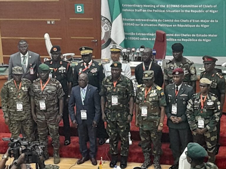 Mali, Niger, Burkina Faso, Guinea absent at ECOWA Defence chiefs meeting
