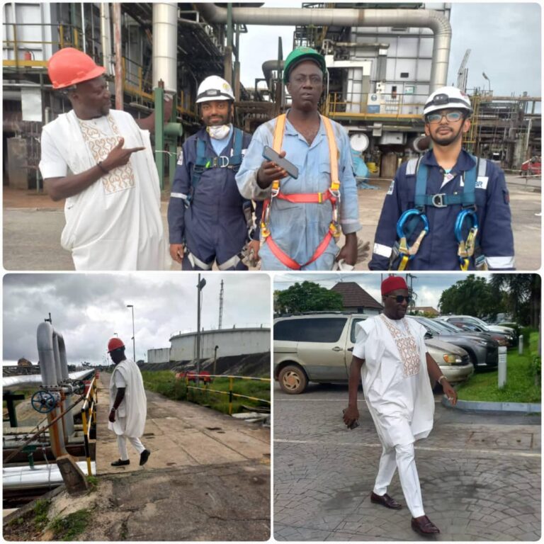 Izegbu embarks on official visit to Warri refinery, others
