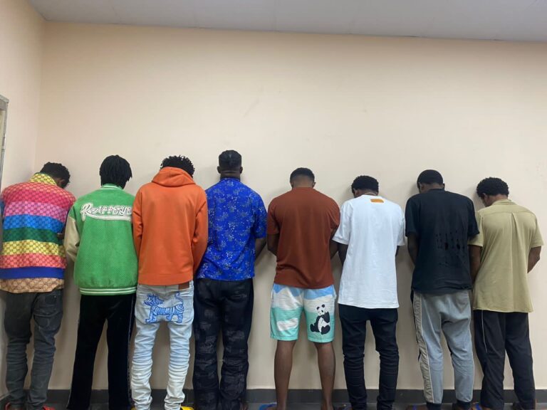 Police cyber squad arrests ten suspects  