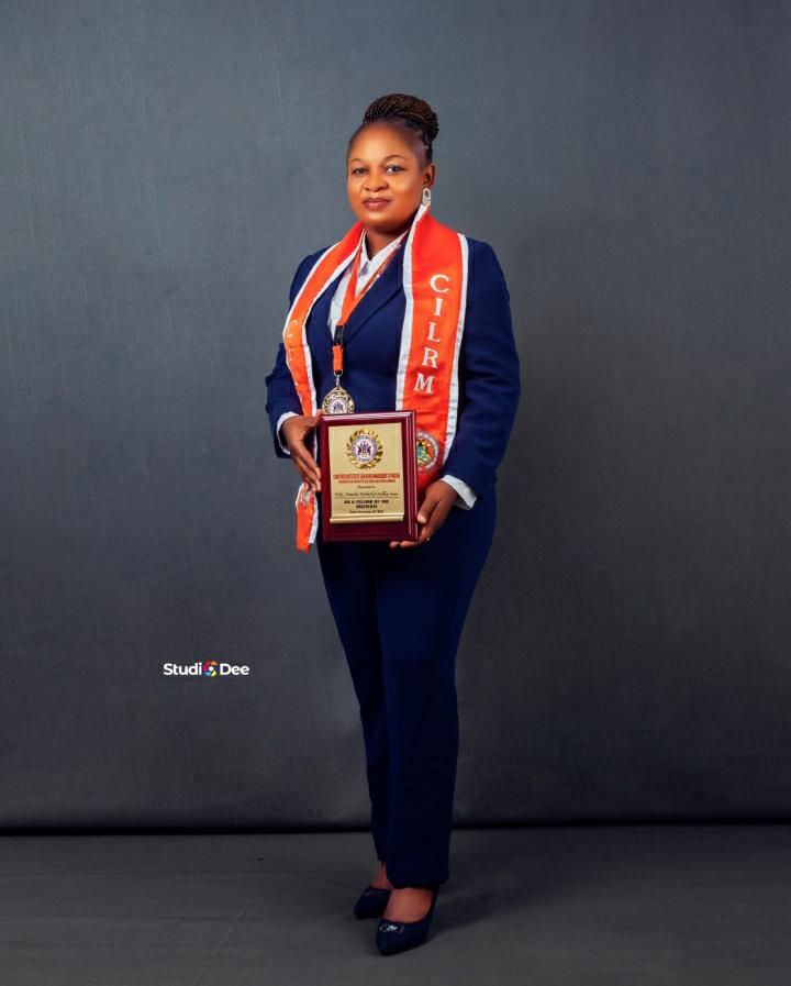 Pomp as Ika born Kimberly Onuoha bags fellowship of Risk Management Institute