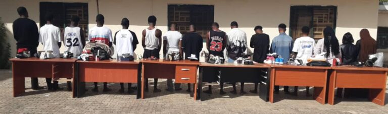 EFCC Nabs 16 Suspected Internet Fraudsters in Kaduna