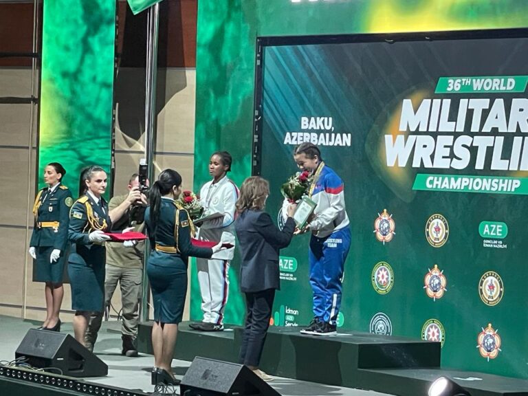 Nigeria military wrestlers shines at world stage, clinches gold, silver.