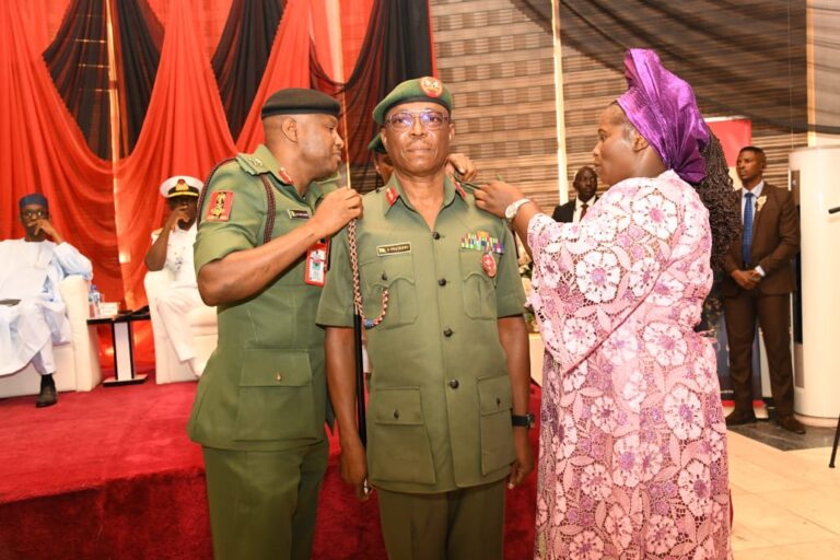Defence minister charges newly promoted officers to lead by example, as Army decorates spokesman as Major General