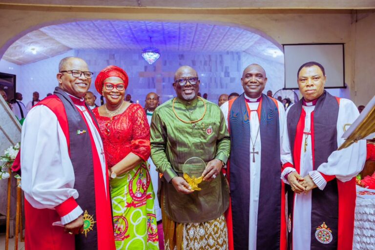 Anglican Church bestows ‘Defender of faith’ award on Oborevwori