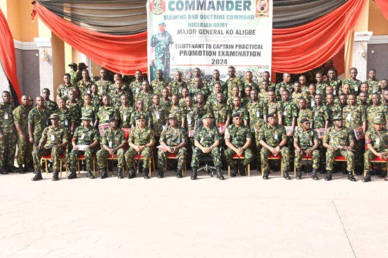 Commander TRADOC warns candidates for 2024 LCPPE to shun exam malpractices or face sanction