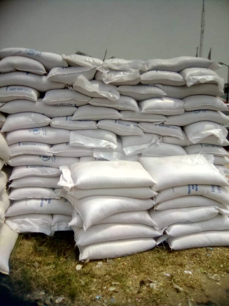 Police arrest five for diverting 1,840 Bags of Wheat belonging to United Nations