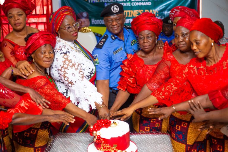 VALENTINE: Rivers CP puts smiles of faces of 200 widows of late police officers, Donate food items, Money