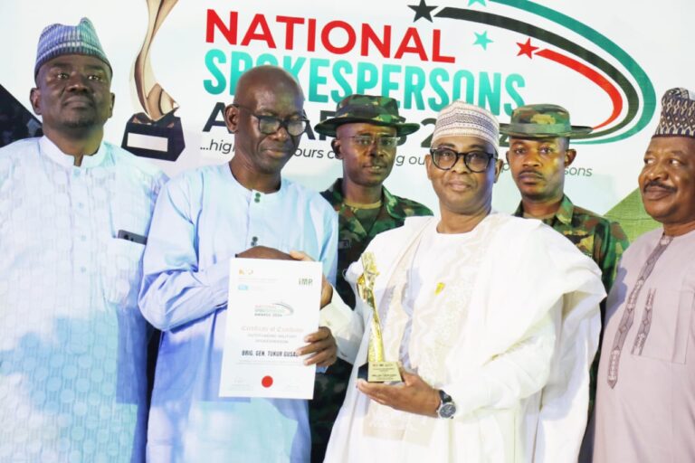 Brigadier General Gusau bags outstanding military spokesperson award