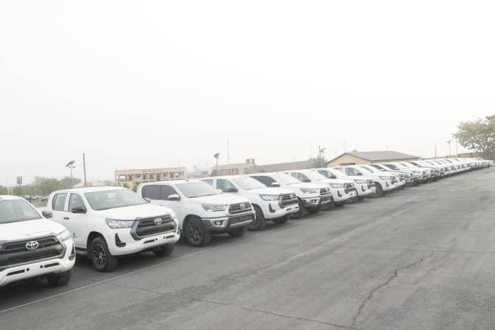 Immigration launches 30 patrol vehicles for border surveillance