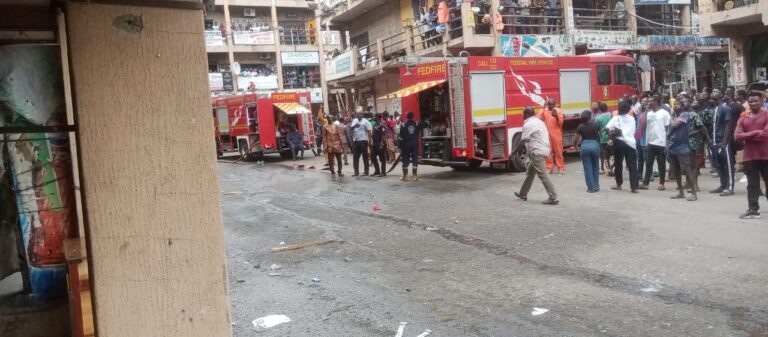 Navy fire men avert inferno at UTC shopping plaza, Abuja