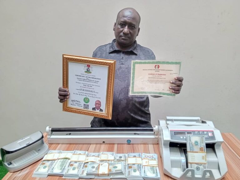 Police cyber security operatives foils counterfeit currency ring, recovers fake $100,000