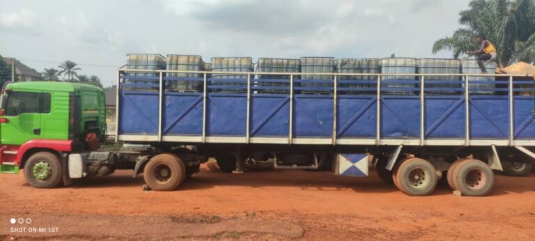 IGP special team apprehend trucks smuggling crude oil, operators in Enugu