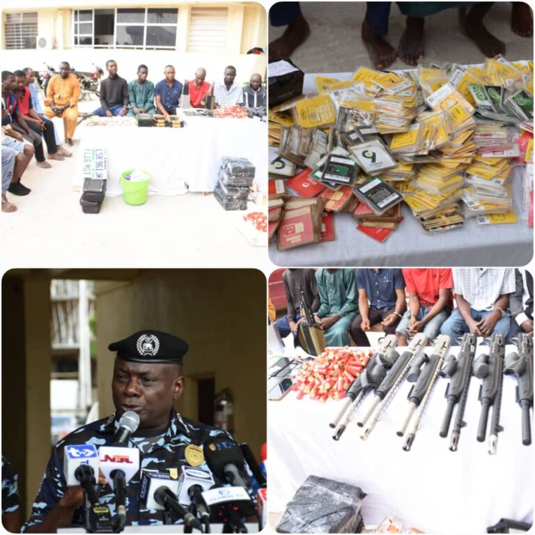 FCT CP at it again, bust sim card criminal ring, kidnappers, recover assorted arms