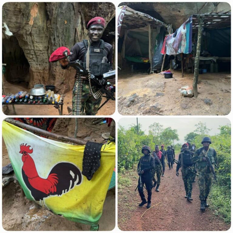 Troops raid IPOB/ESN training camp in Abia, clear bandits hideouts in Ondo