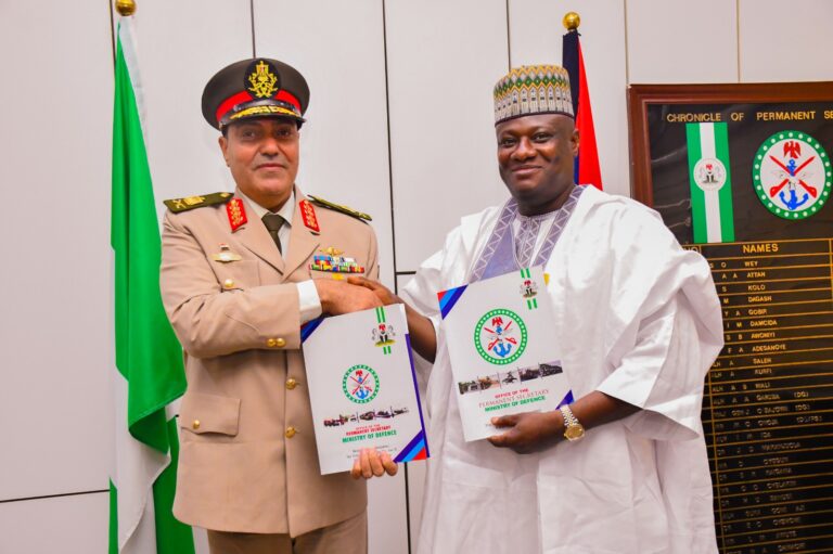 Nigeria signs MoU with Egypt on Defence Industry cooperation 