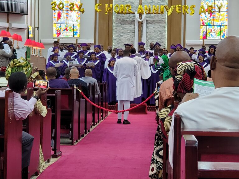 Anglican Church of The Advent Marks 2024 Choir Anniversary Amid Pomp