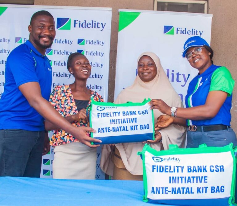 Fidelity Bank Plc Donates Maternity Kits to Pregnant Women in Yaba, Lagos