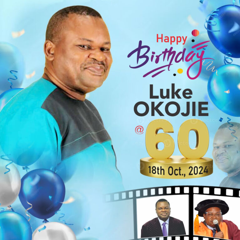 Foremost Biographer, Okojie set to unveil four major works in celebration of 60th birthday