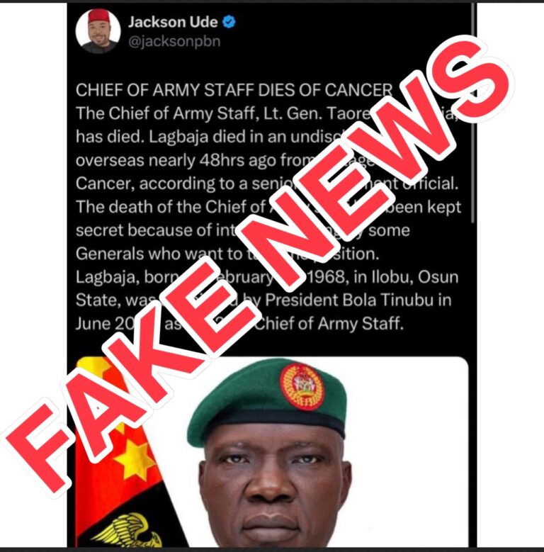 COAS not dead – Army Headquarters