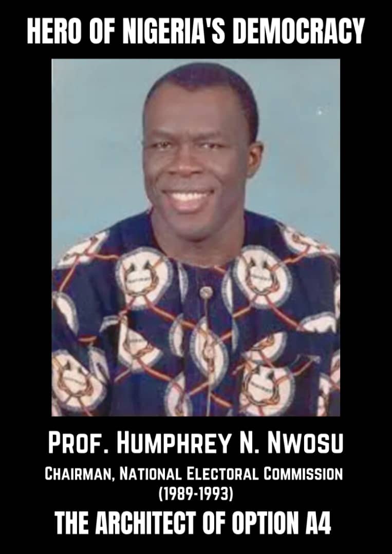 US-based Nigerian Pay Glowing Tribute on Professor Humphrey Nwosu