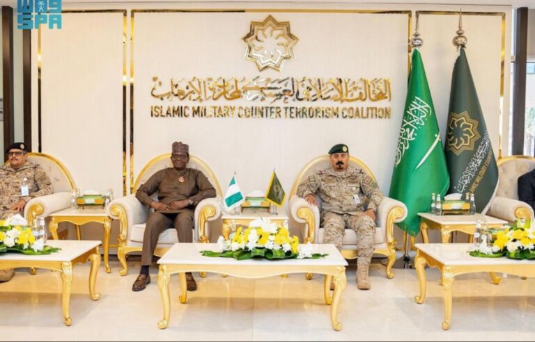 Photo News:Minister of State for Defence Matawalle visits the Secretary-General of the Islamic Military Counter Terrorism  Coalition in Riyadh, Saudi Arabia