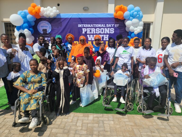 Officers Wives Fetes Children With Disabilities in Abuja