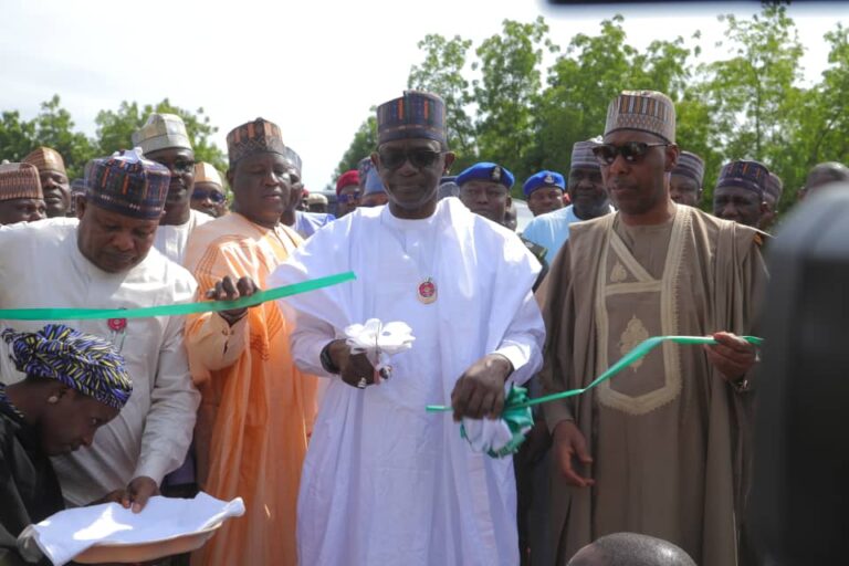 Borno Governor Zulum Names Housing Estate after VP Shettima, Governor Buni of Yobe 