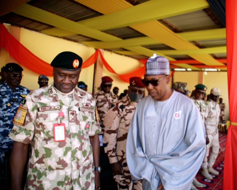 Gov Zulum donates N300m to slain soldiers’ families.